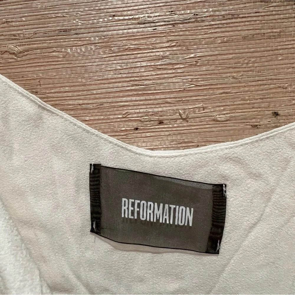 Reformation Linen Jumpsuit 0